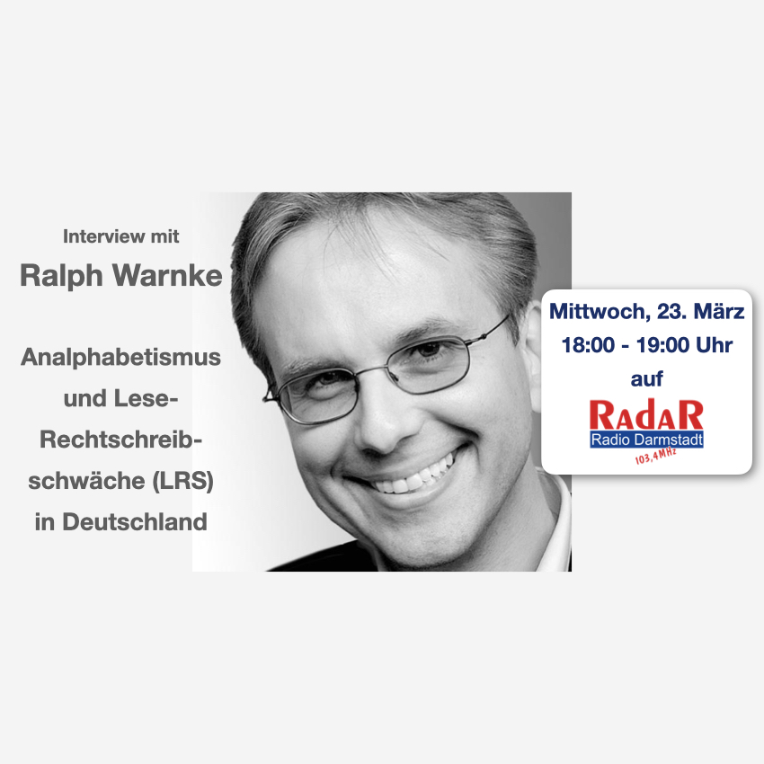 Mittwoch, 23.03.22 auf Radio Darmstadt | Ralph Warnke Rallph Warnke