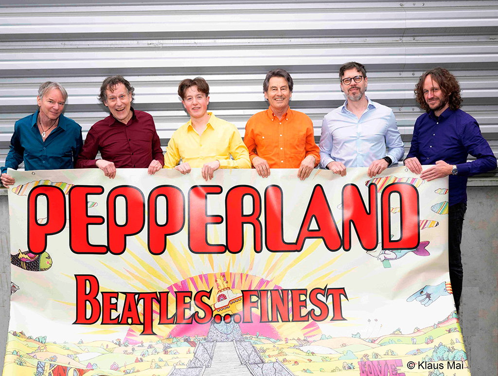 Mittwoch, 26.06.24 18-19 Uhr | Interview mit der Band Pepperland Pepperland Beatles Cover